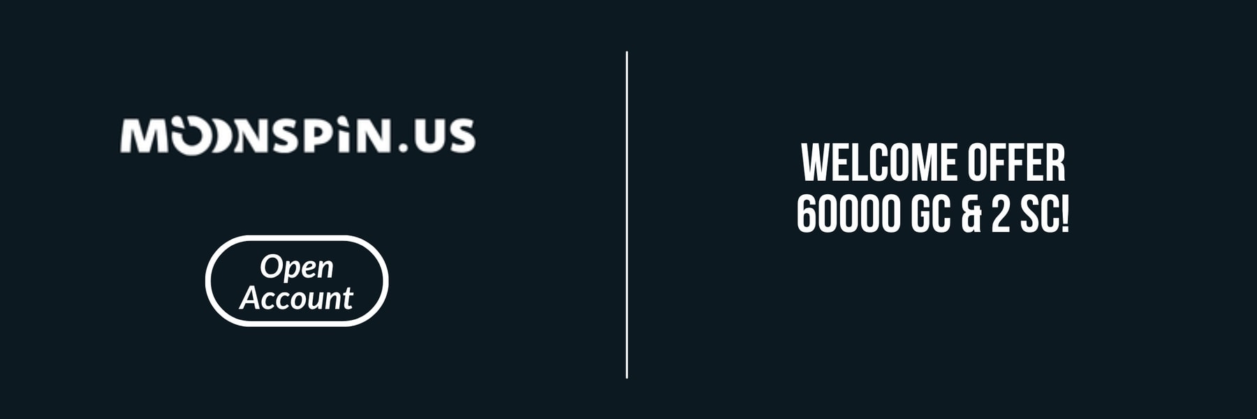 Moonspin.us — Welcome offer 60000 GC & 2 SC!