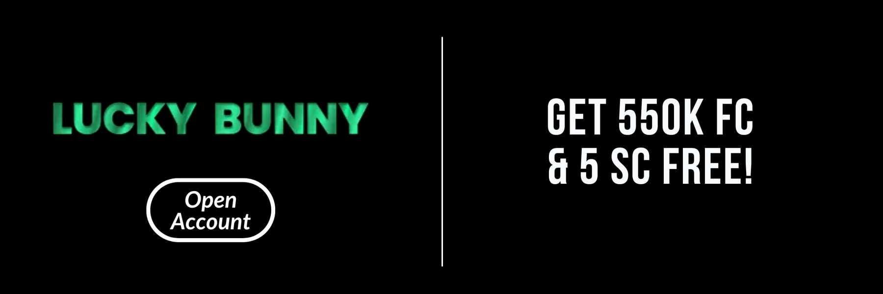 Lucky Bunny — Get 550K FC & 5 SC FREE!