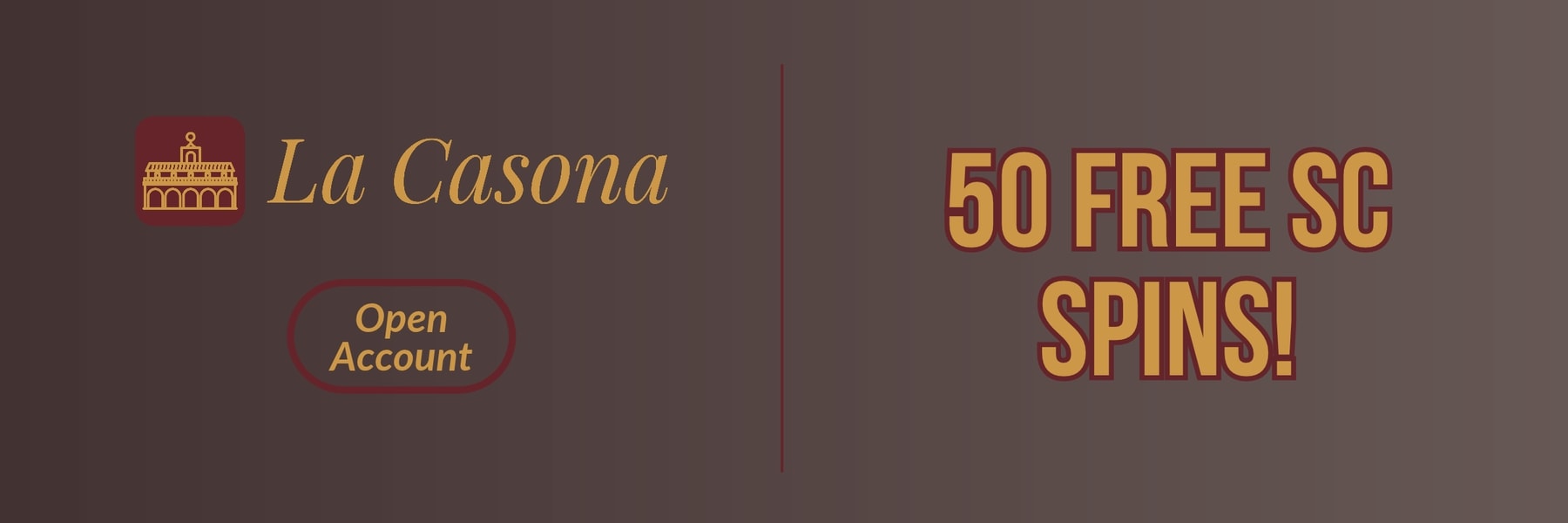 La Casona — 50 Free SC Spins!